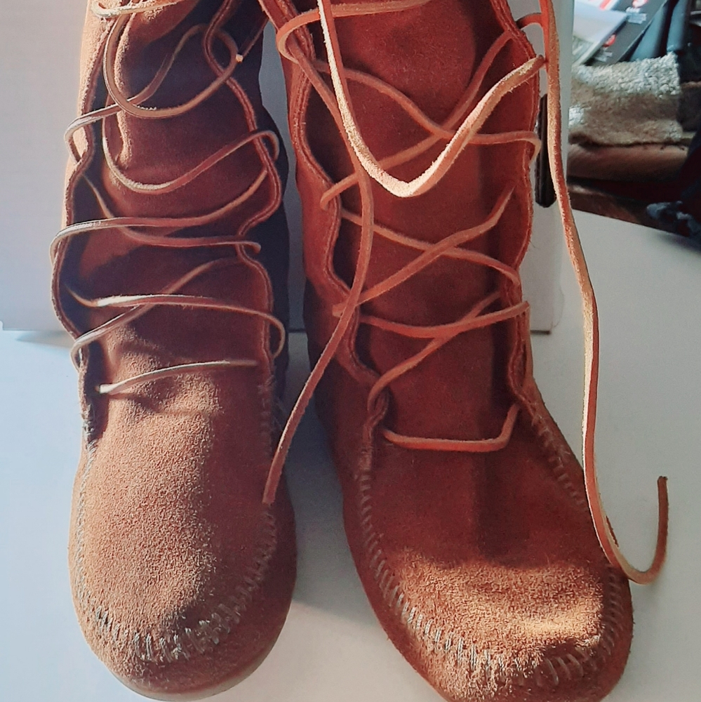 Minnetonka tall boots